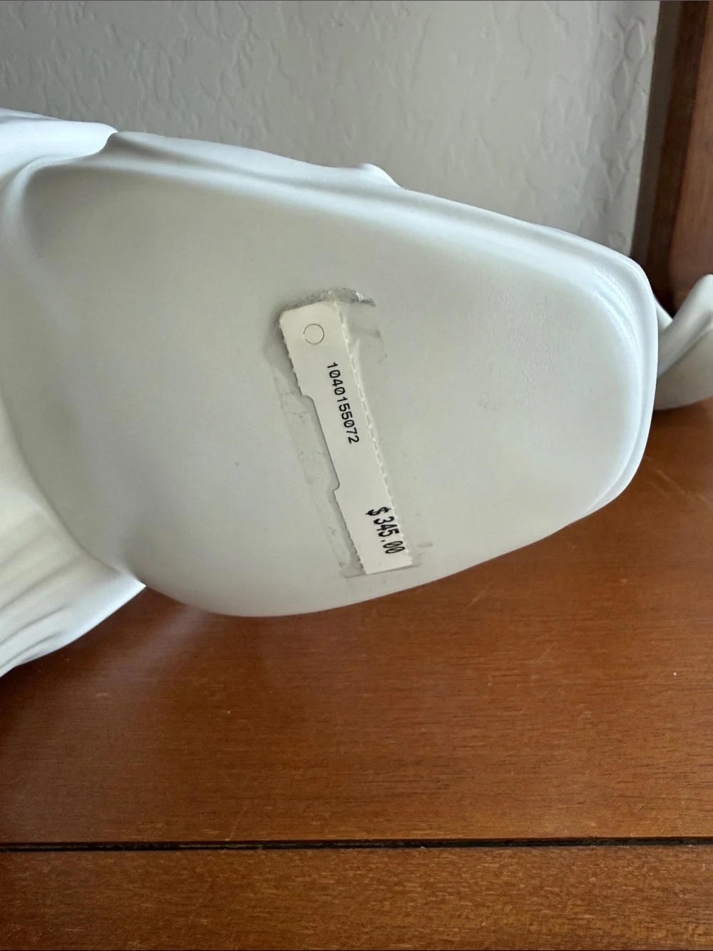 Jonathan Adler White Ceramic Rhino Planter